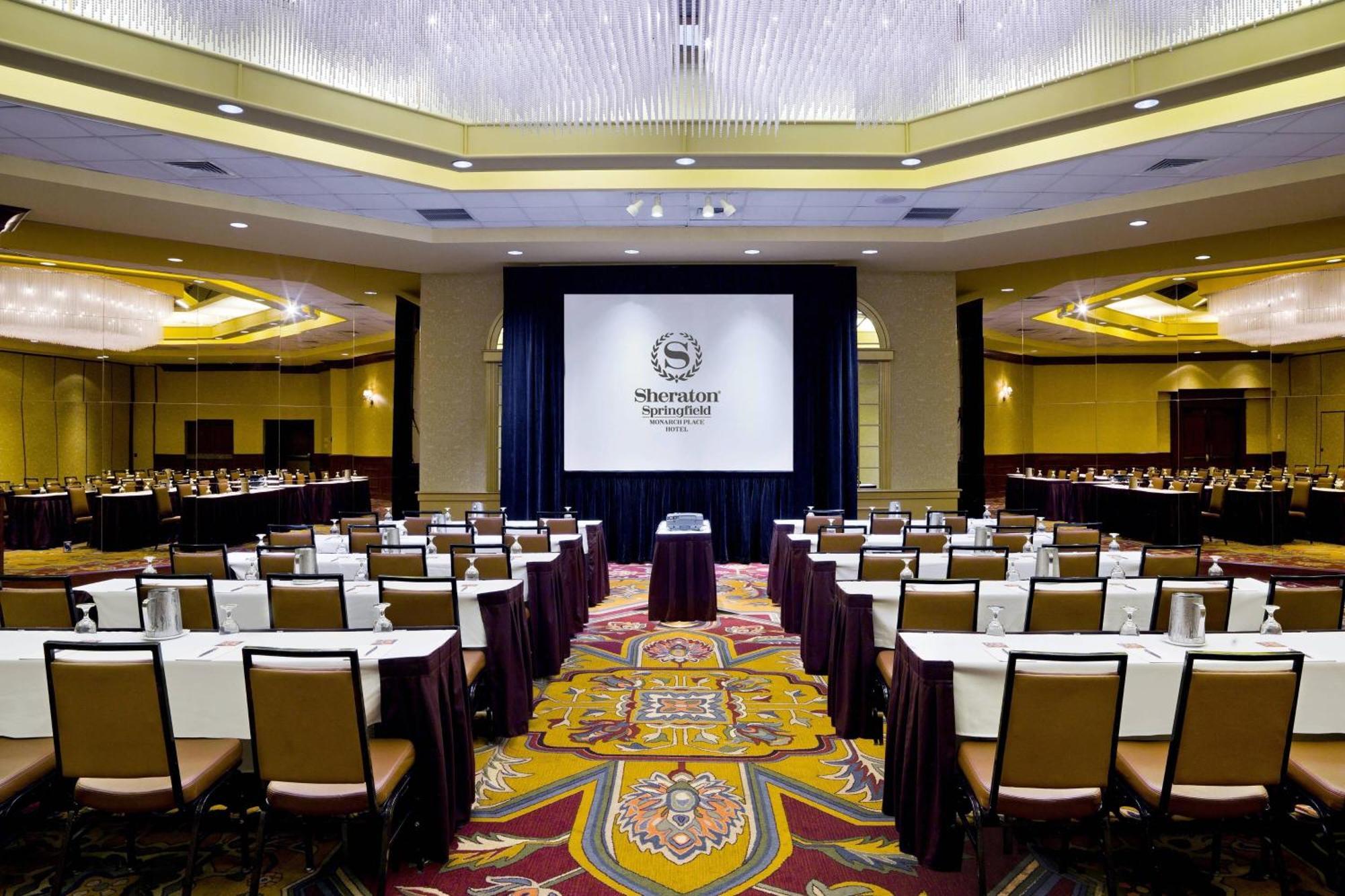 Sheraton Springfield Monarch Place Hotel Exterior foto